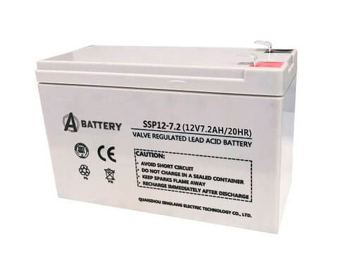 Аккумулятор A-Battery SSP12-7.2 (12V7.2AH/20HR)